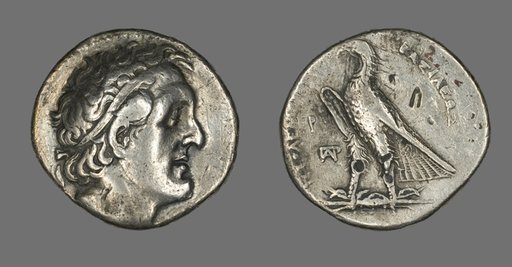 Tetradrachm (Coin) Portraying Ptolemy I Soter