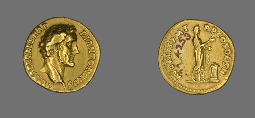 Aureus (Coin) Portraying Emperor Antoninus Pius