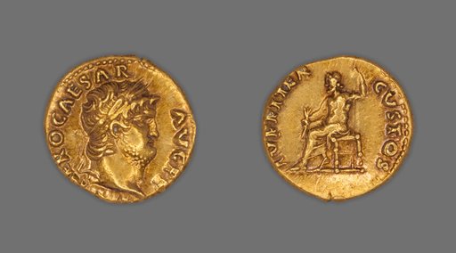 Aureus (Coin) Portraying Emperor Nero