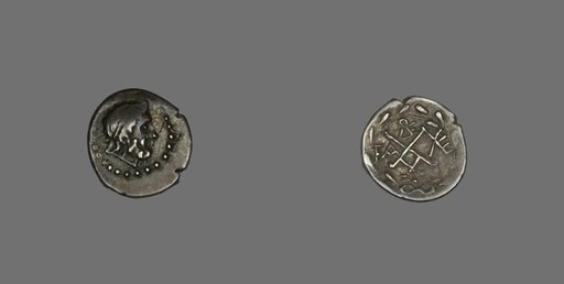 Hemidrachm (Coin) Depicting the God Zeus Amarios