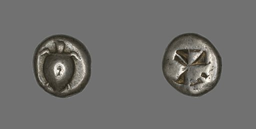 Stater (Coin) Depicting a Sea Turtle