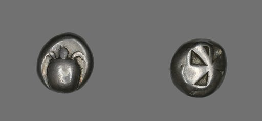 Stater (Coin) Depicting a Sea Turtle