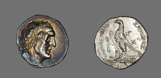Tetradrachm (Coin) Portraying King Ptolemy I