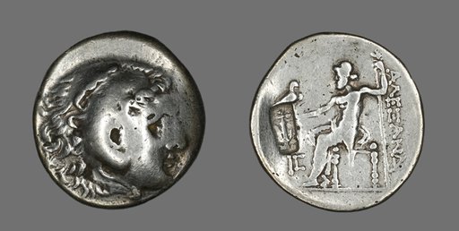Tetradrachm (Coin) Portraying Alexander the Great as Herakles