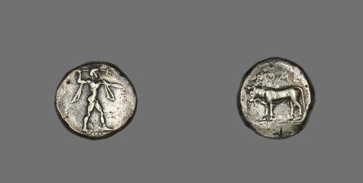 Stater (Coin) Depicting the God Poseidon