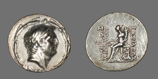 Tetradrachm (Coin) Portraying Demetrios I Soter