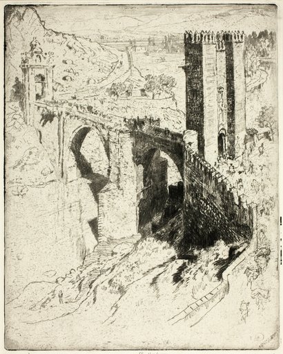 The Bridge of Alcantara, Toledo