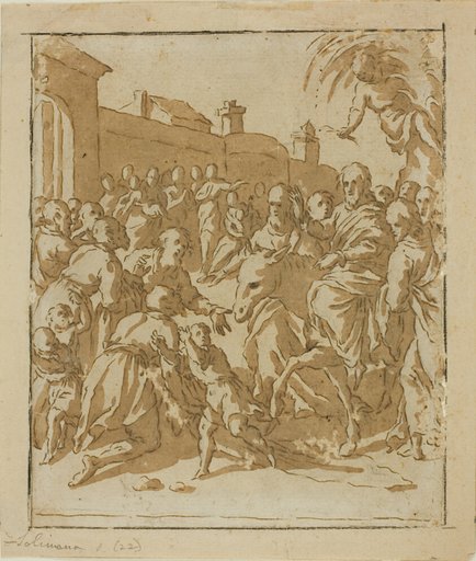 Christ Entering Jerusalem