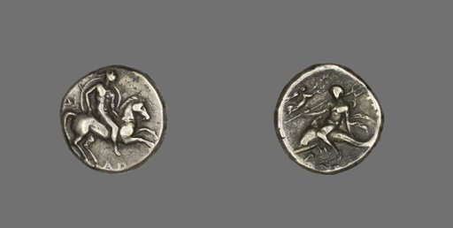 Stater (Coin) Depicting Horseman