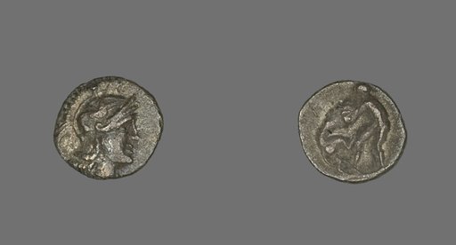 Obol (Coin) Depicting the Goddess Athena