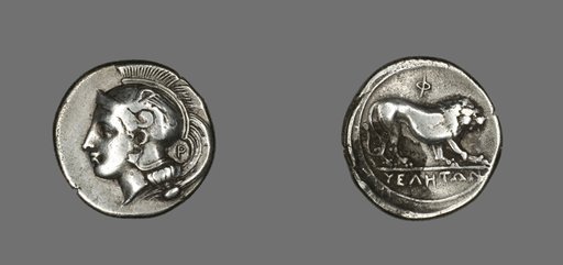 Stater (Coin) Depicting the Goddess Athena