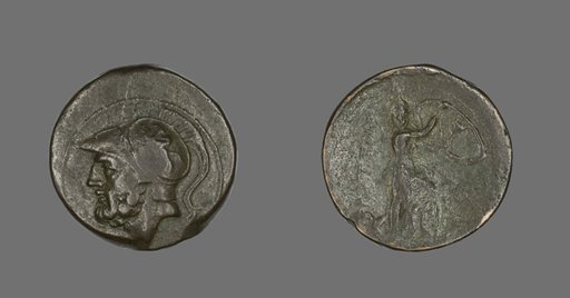Coin Depicting the God Mars