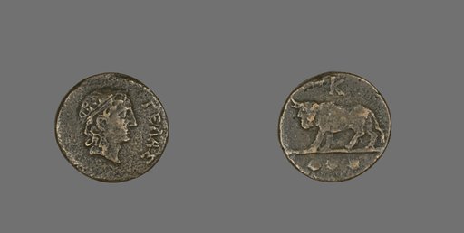 Trias (Coin) Depicting the God Gelas