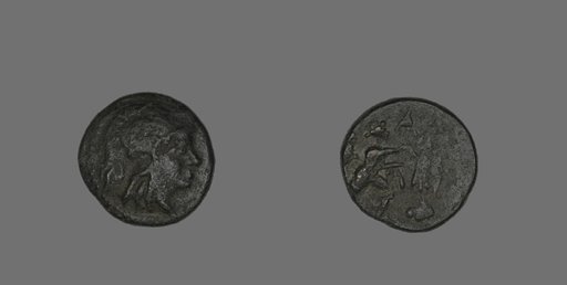 Coin Depicting the Goddess Athena