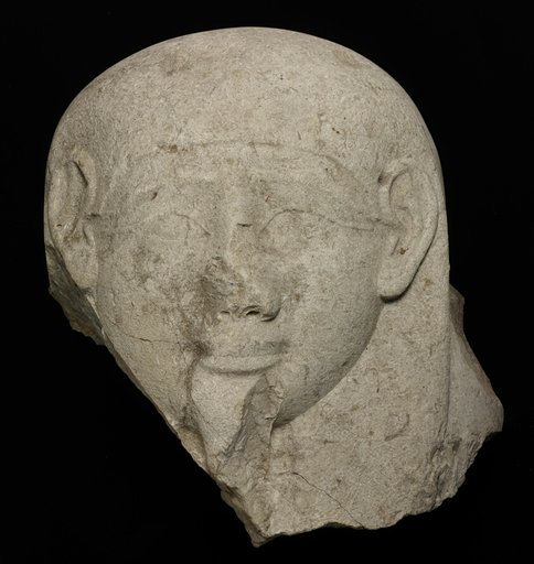 Head from an Anthropoid Sarcophagus