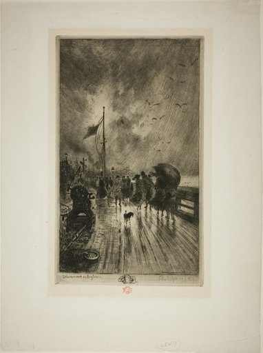 Disembarkation in England