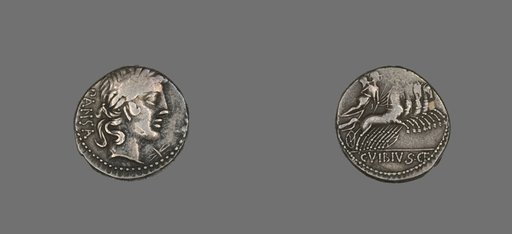 Denarius (Coin) Depicting the God Apollo