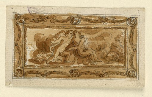 Design for the Cover of a Snuff Box