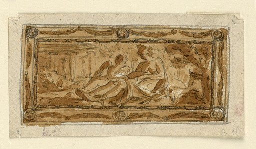 Design for the Cover of a Snuff Box