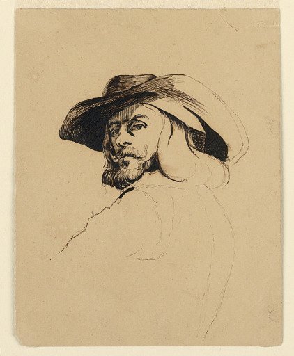 Head of a man in the style of Frans Hals