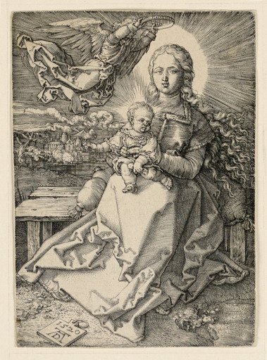The Virgin Crowned by an Angel