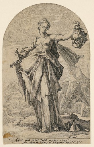 Judith, from the series "Heroes of the Old Testament"