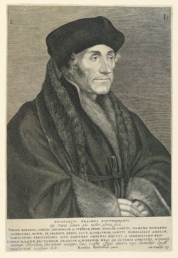 Portrait of Desiderius Erasmus
