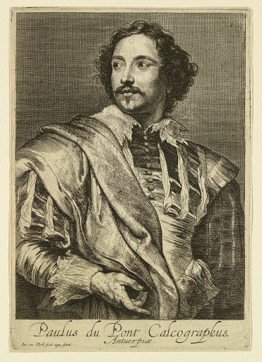 Portrait of Paulus Pontius, from the Icones Principum Virorum