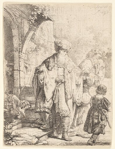 Abraham Casting Out Hagar and Ishmael