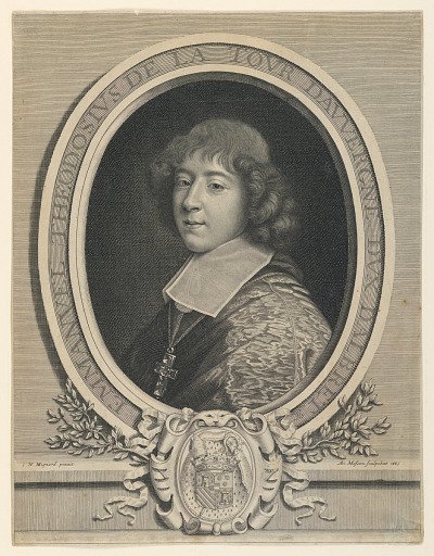 Portrait of Cardinal Emmanuel-Théodore de la Tour-d'Auvergne, duc d'Abret (1644-1715)