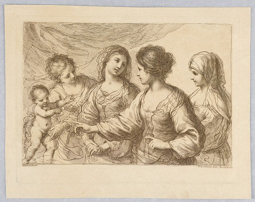 Four Women With a Boy