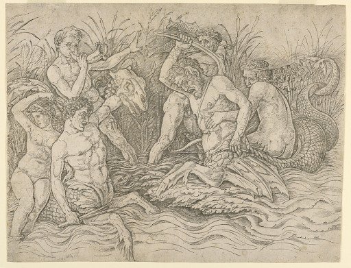 Battle of the Sea Gods, right half