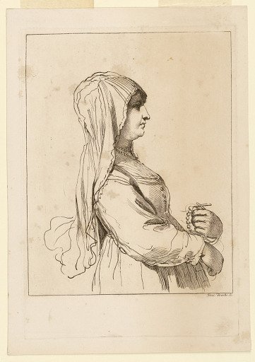 Woman with a Rosary