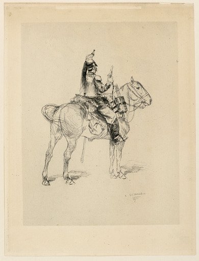 Tompette de chasseur a cheval