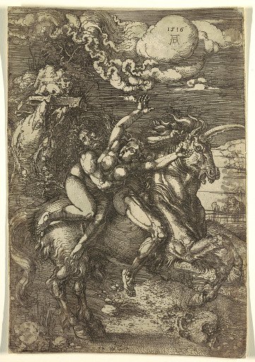 Abduction of Proserpine on a Unicorn