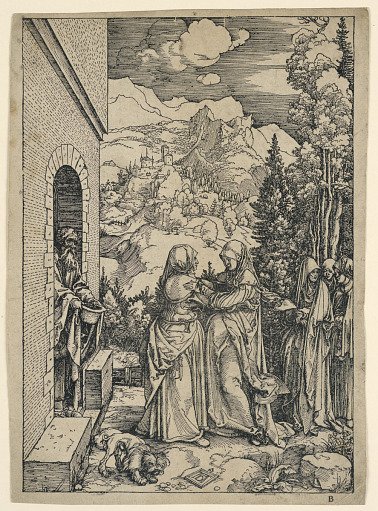The Visitation, from "The Life of the Virgin"