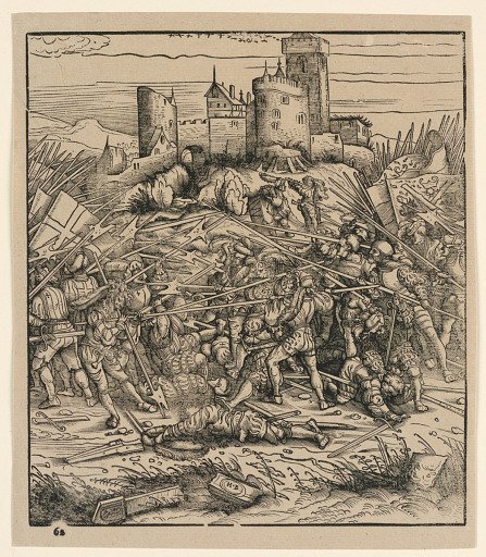 The Battle at Nauders, from "Der Weisskunig"