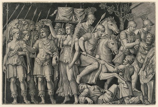 Trajan Crowned by Victory