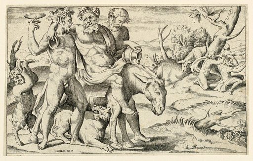 Silenus Riding on an Ass