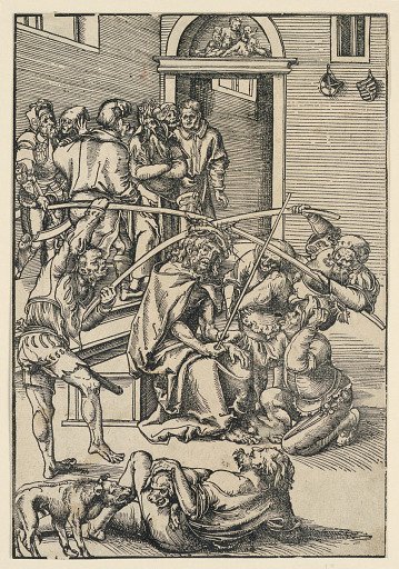 Crowning of Thorns, illustration from "The Passion"