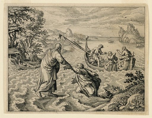Christ Walking on the Sea
