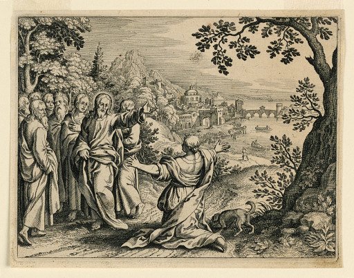 Christ Healing Daughter of Woman of Canaan