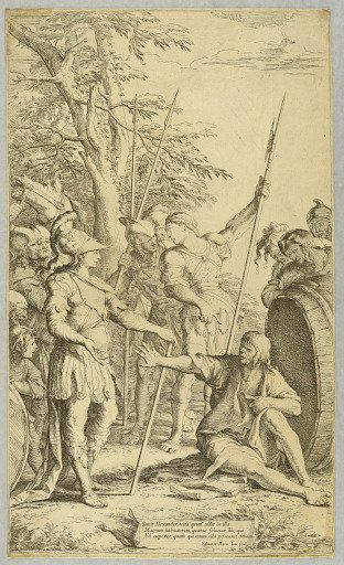 Alexander Visiting Diogenes
