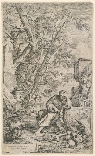 Democritus in Meditation