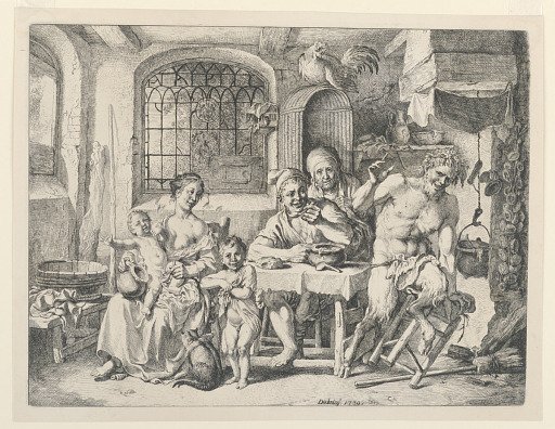 Satyr in the Peasant's House