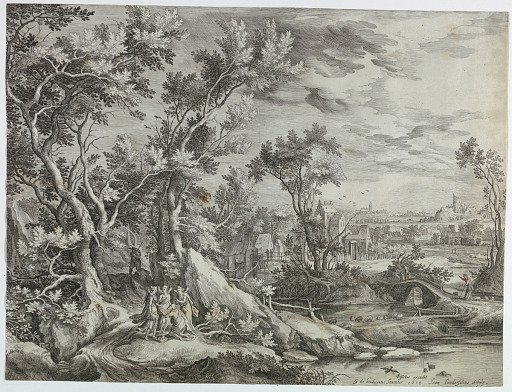 Landscape with Abraham and the Three Angels