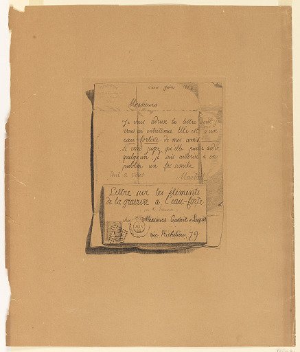Lettre sur les Eléments de la gravure á l'Eauforte (Letter on the elements of etching), Page 5
