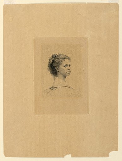 Portrait of Mlle. Delaporte