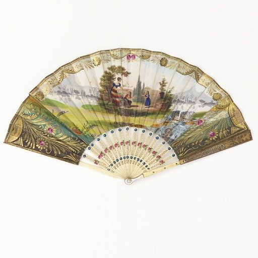 Pleated fan