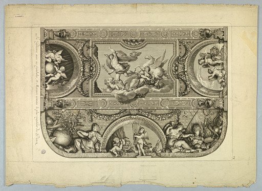 Decorations of LeBrun and Mignard at the Palace of Versailles